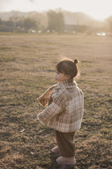 Financier check jacket