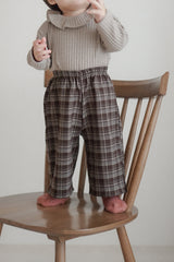 Latte check pants
