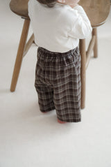 Latte check pants