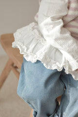 Ruffle frill tee