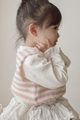 Soft stripe vest