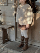 Betty fur ribbon vest