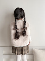 Betty fur ribbon vest