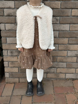 Betty fur ribbon vest