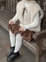 Betty fur ribbon vest