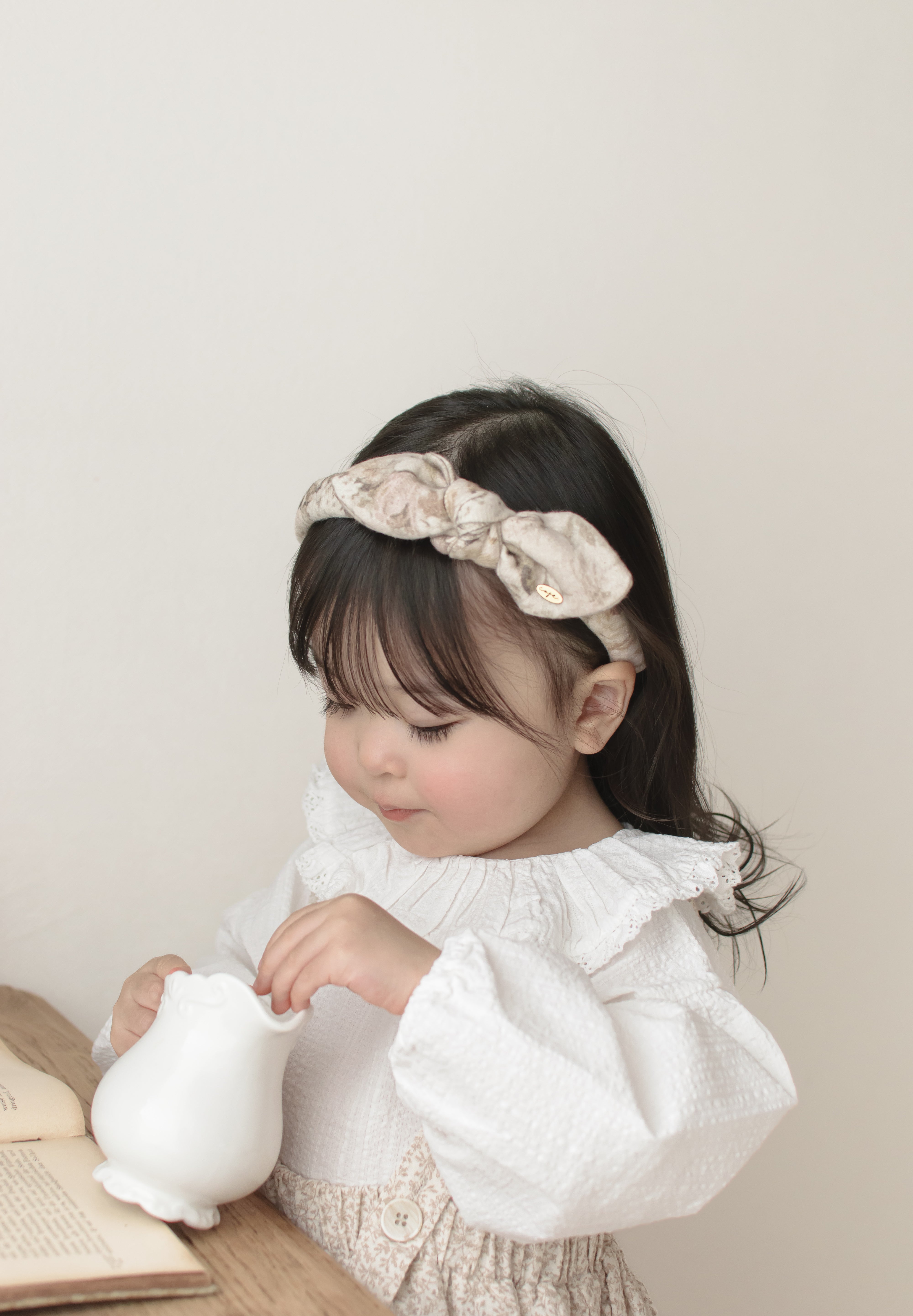 Ray lace collar blouse