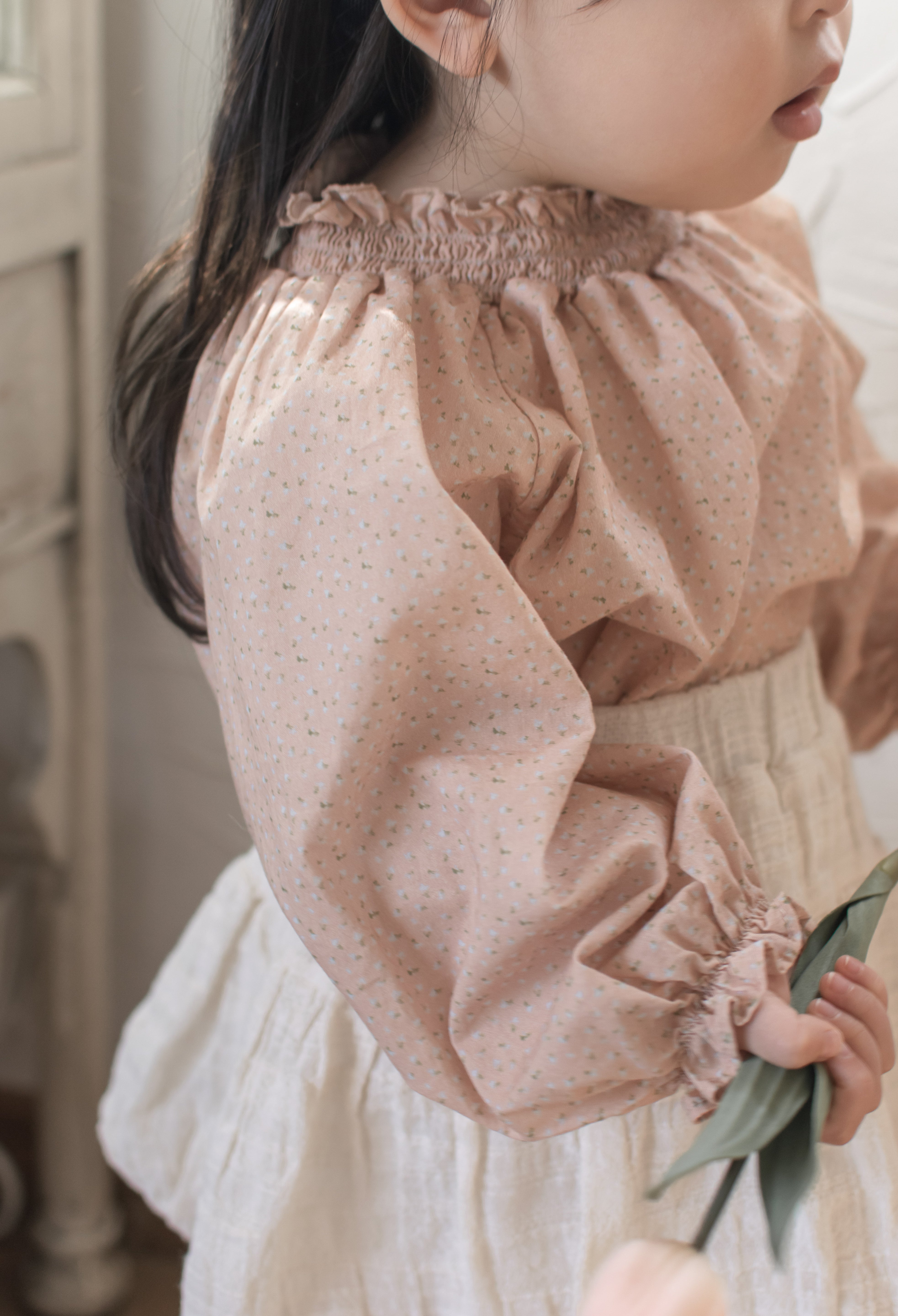 *Noeul.made* Gelato smock blouse