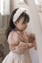 *Noeul.made* Gelato smock blouse