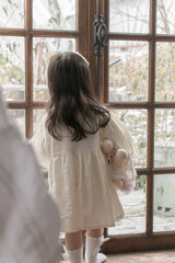 Spring frill one-piece