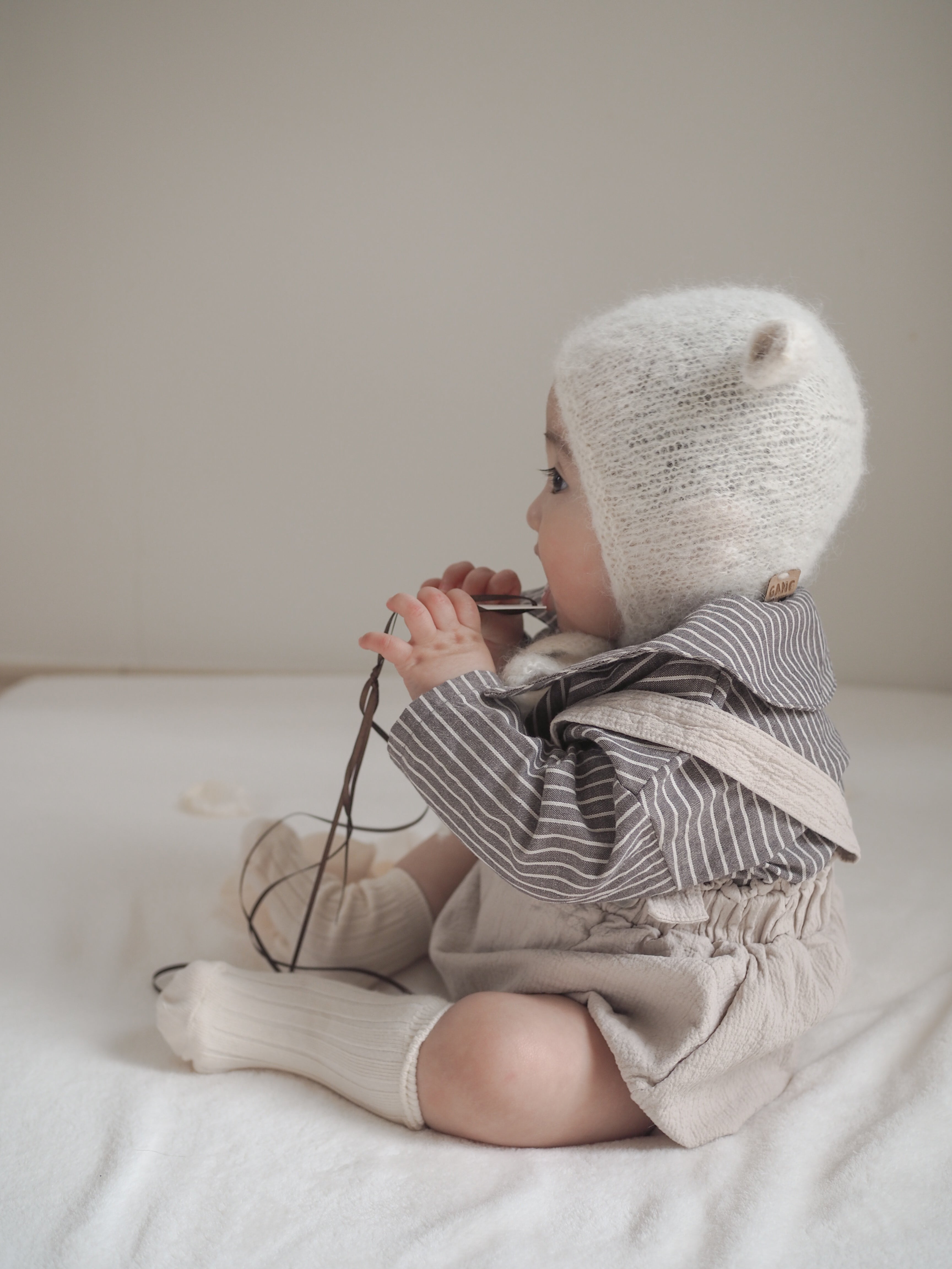 Stripe collar blouse (baby)