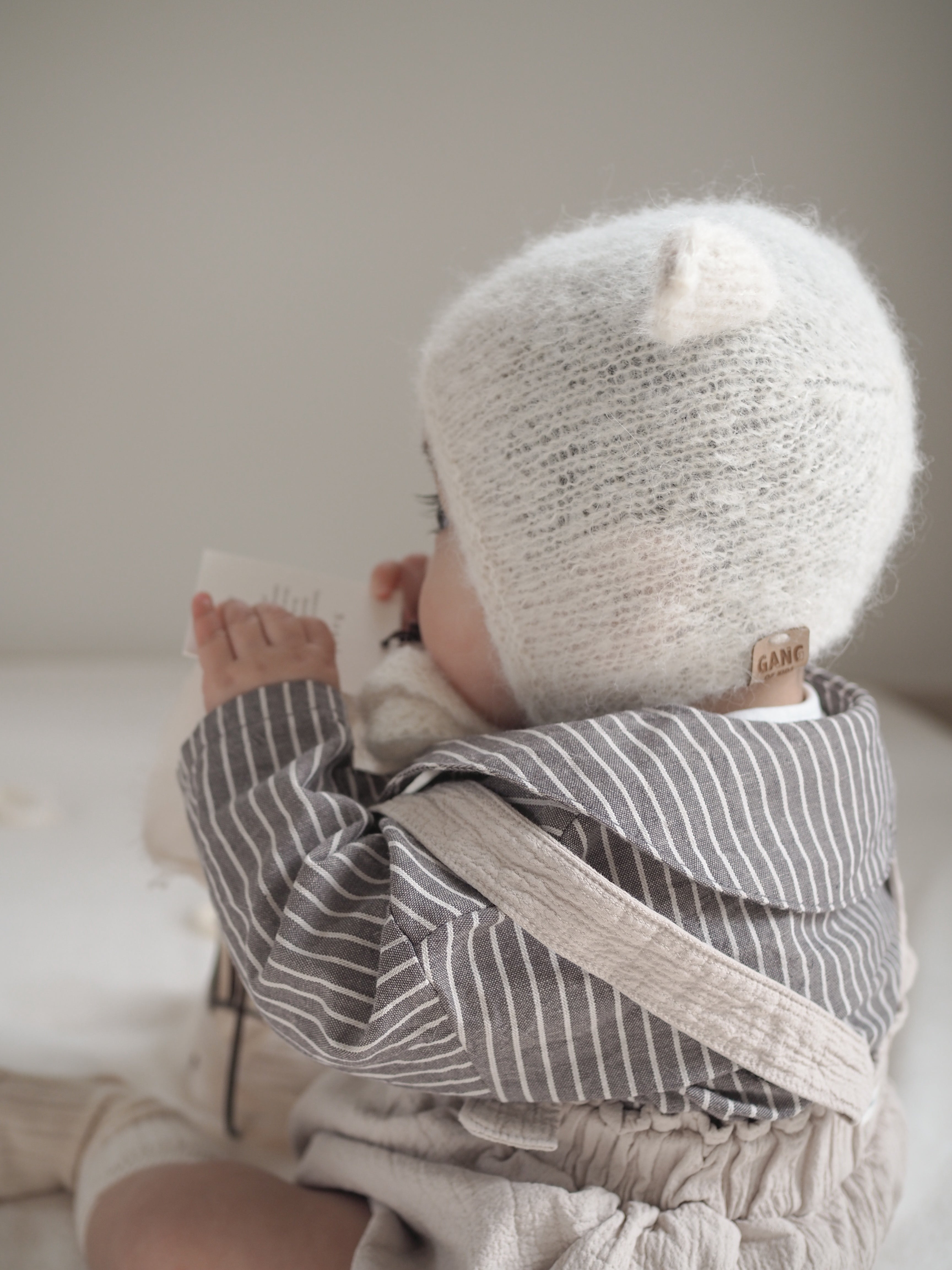 Stripe collar blouse (baby)
