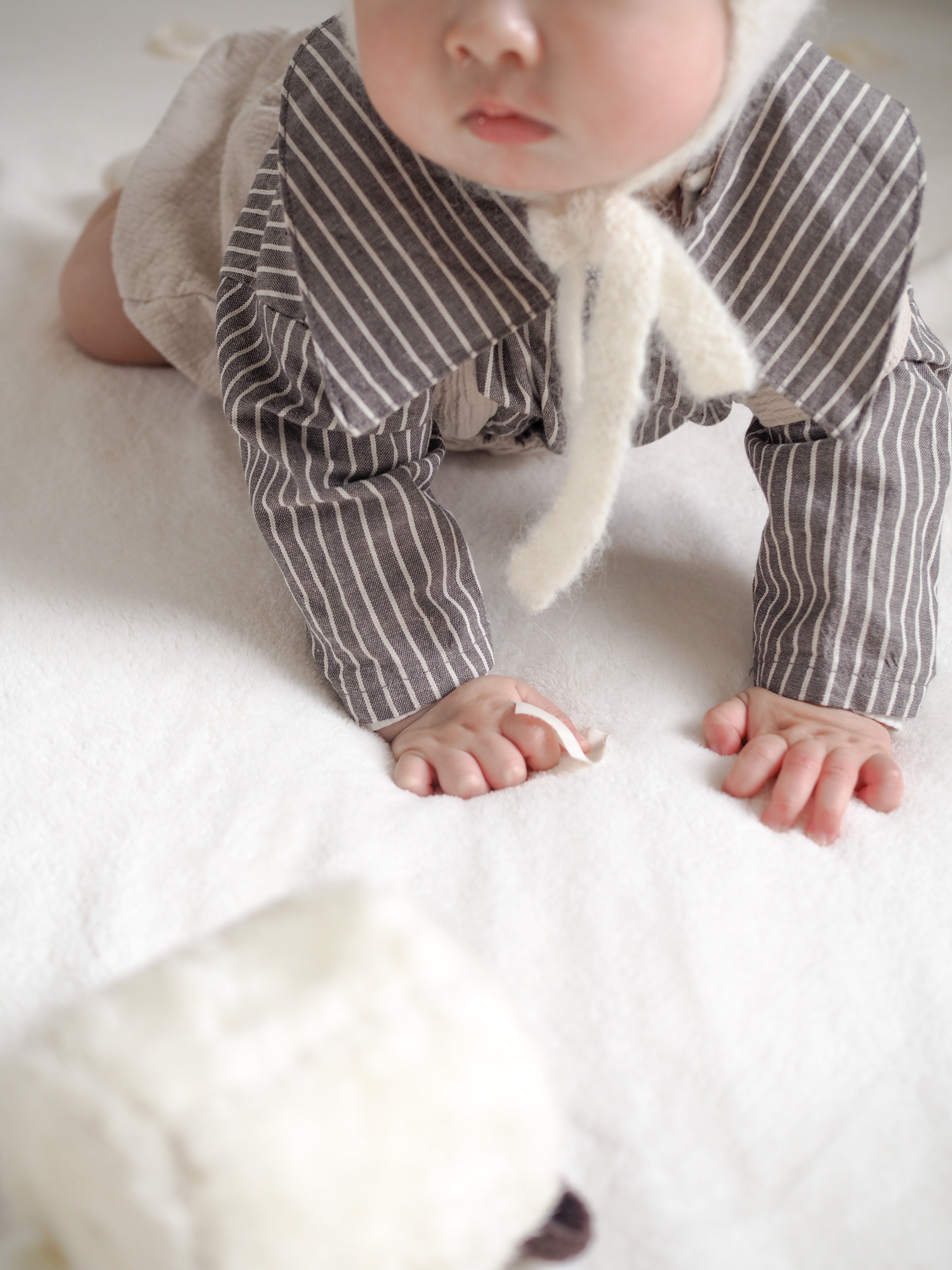 Stripe collar blouse (baby)