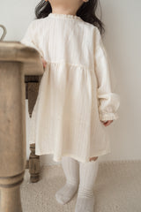 Spring frill one-piece