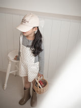 Blooming short salopette