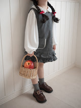 Little pocket frill one-piece