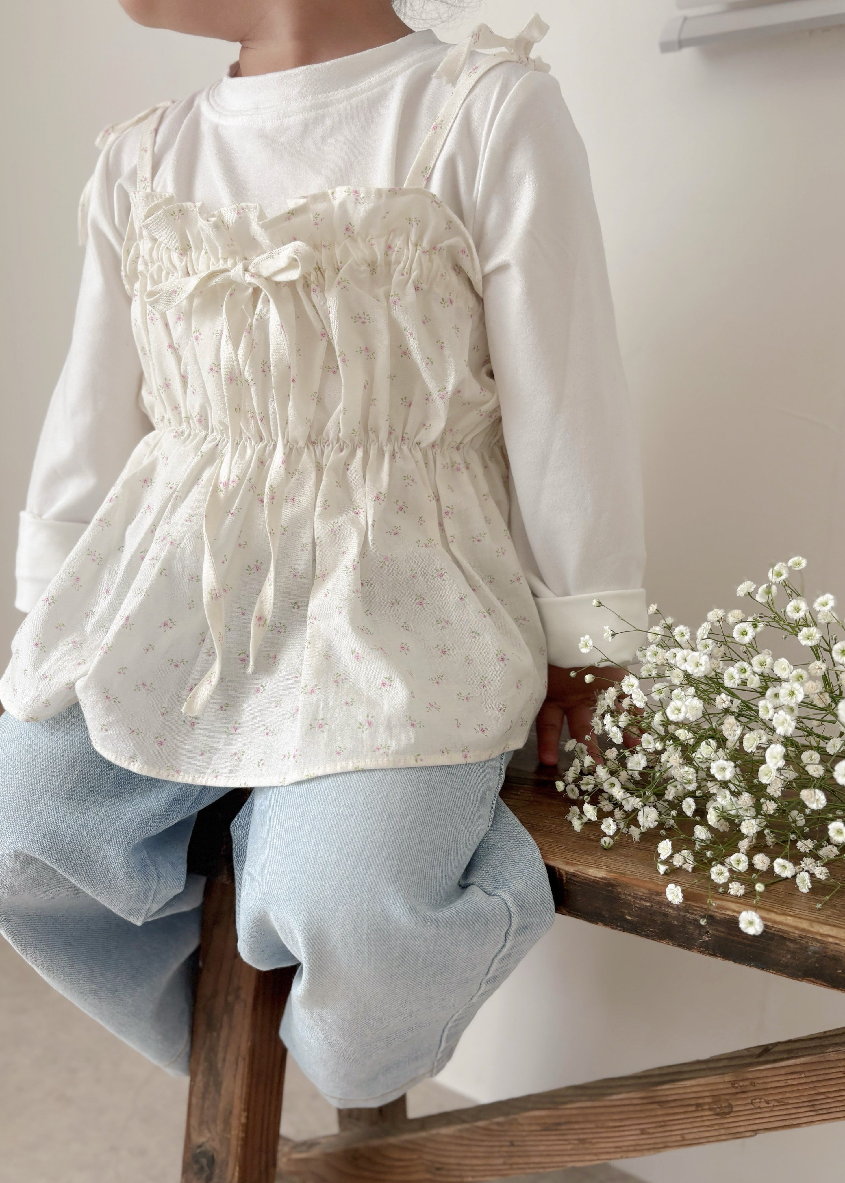 Coco shirring bustier