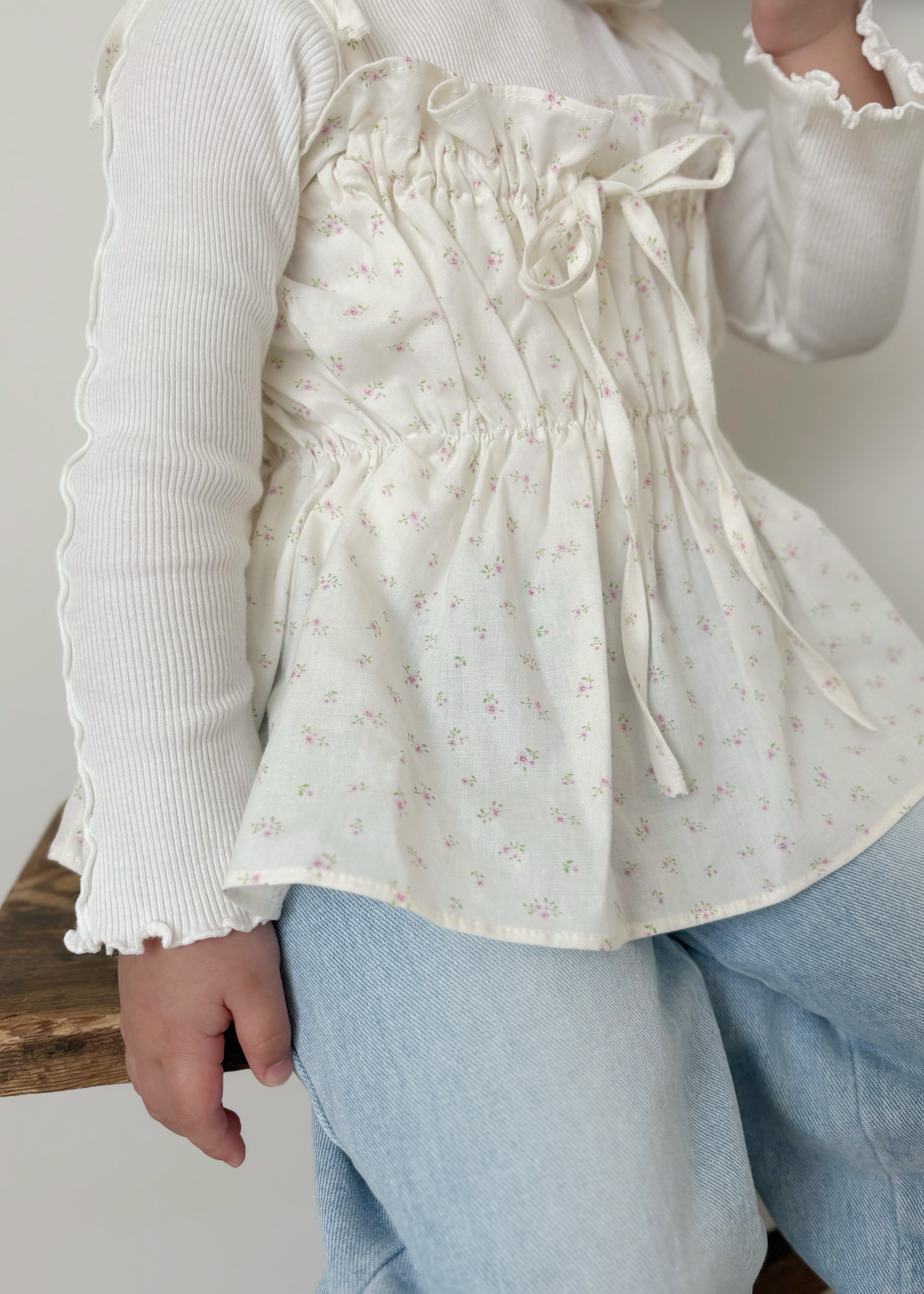 Coco shirring bustier