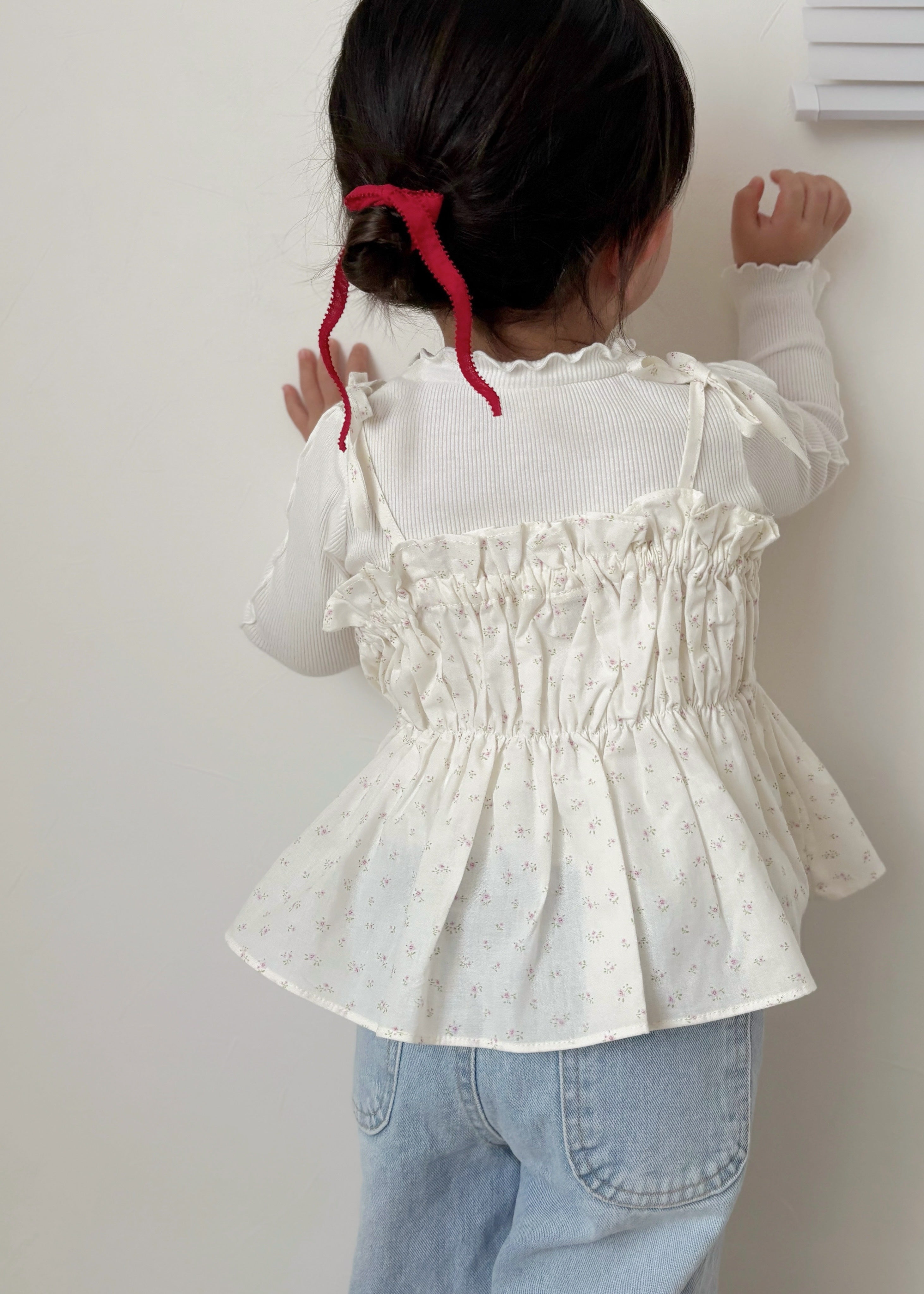 Coco shirring bustier