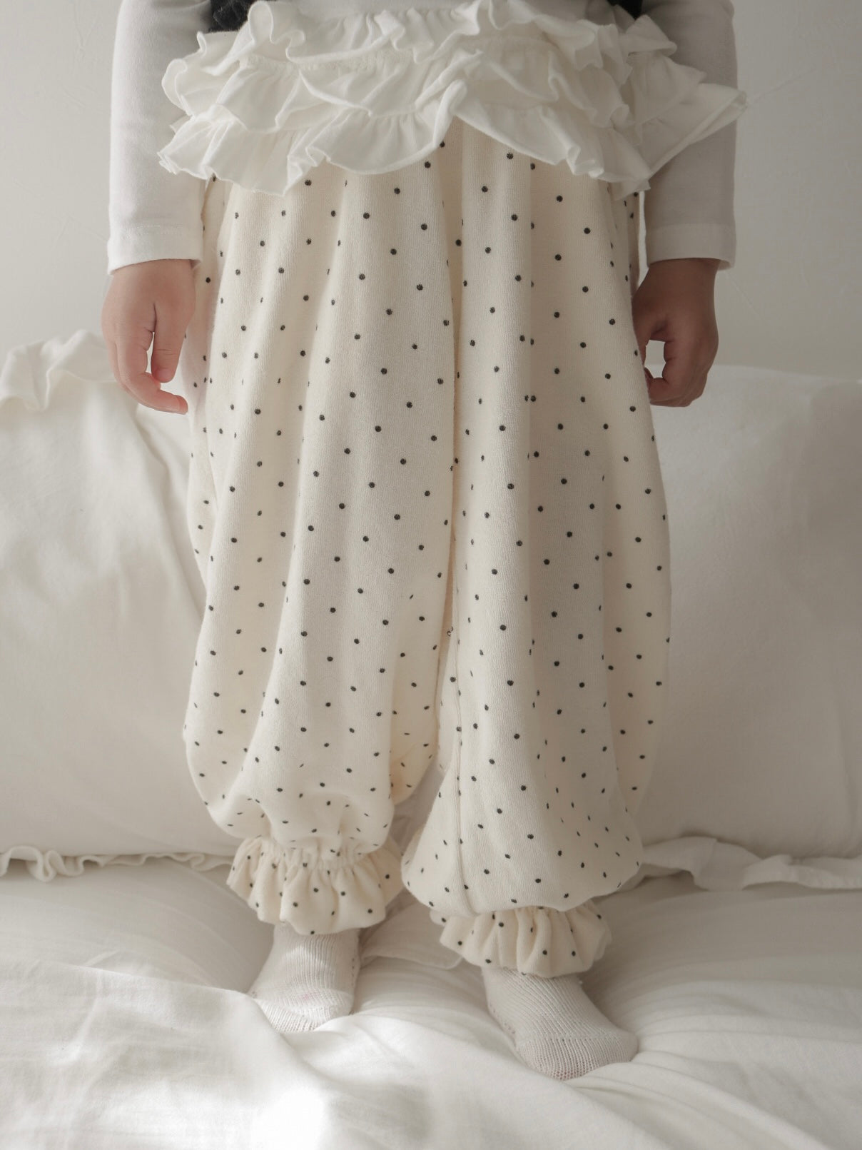 Jerry bonbon frill pants