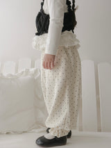 Jerry bonbon frill pants