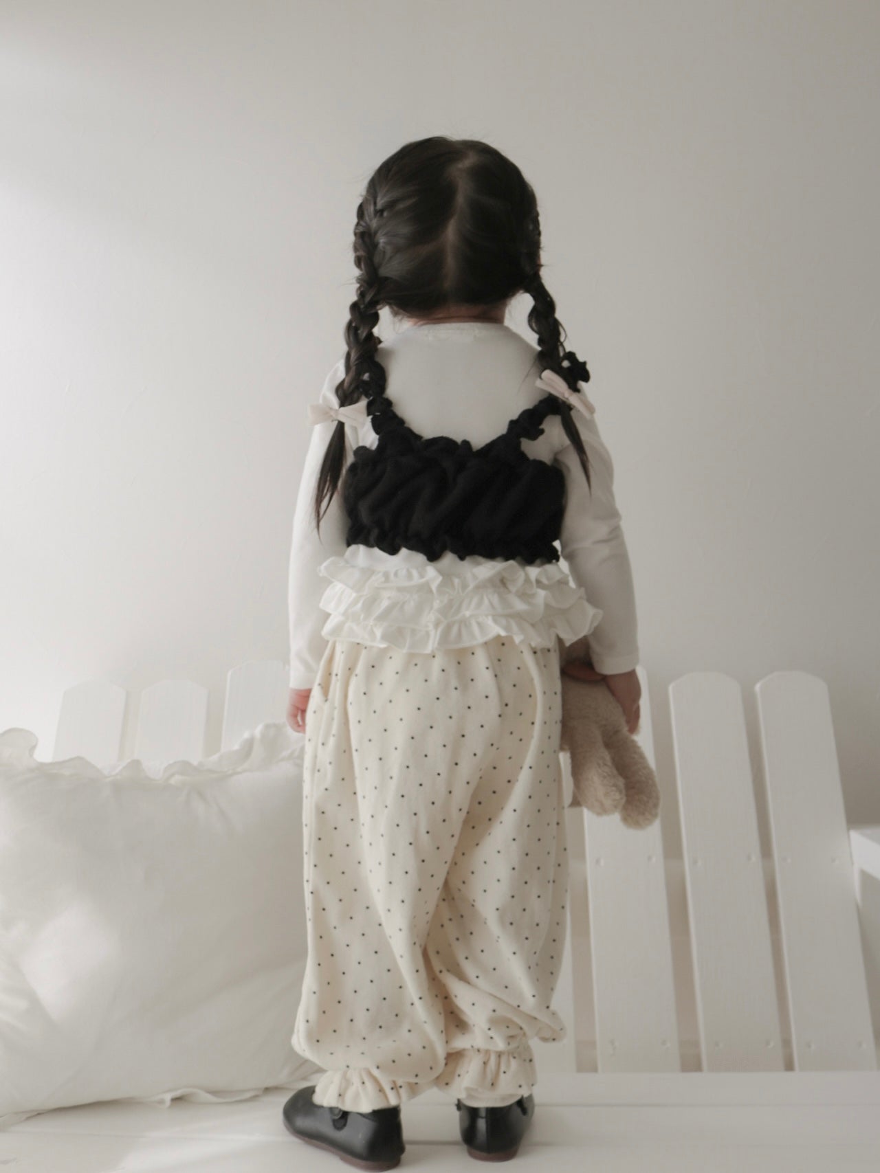 Jerry bonbon frill pants