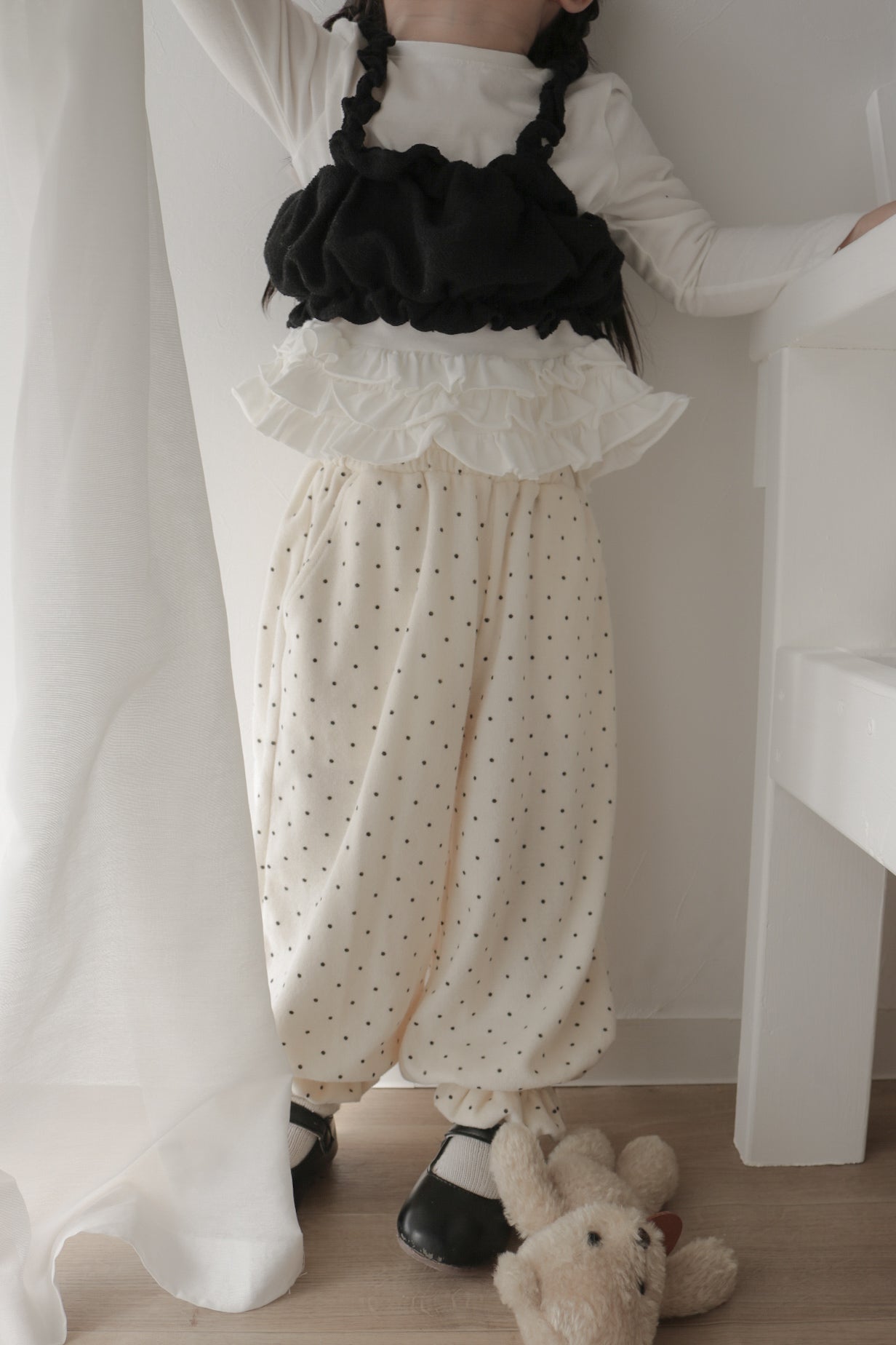 Jerry bonbon frill pants