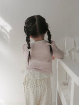 Mable ribbon lace tee