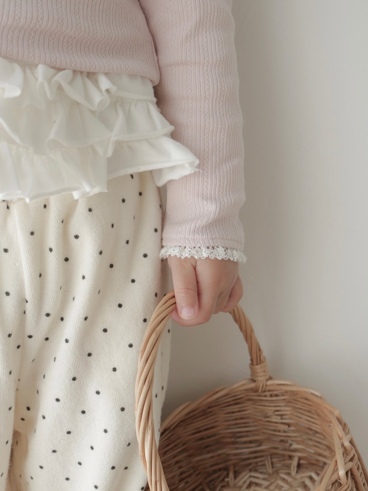 Jerry bonbon frill pants