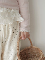 Mable ribbon lace tee