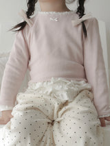 Mable ribbon lace tee