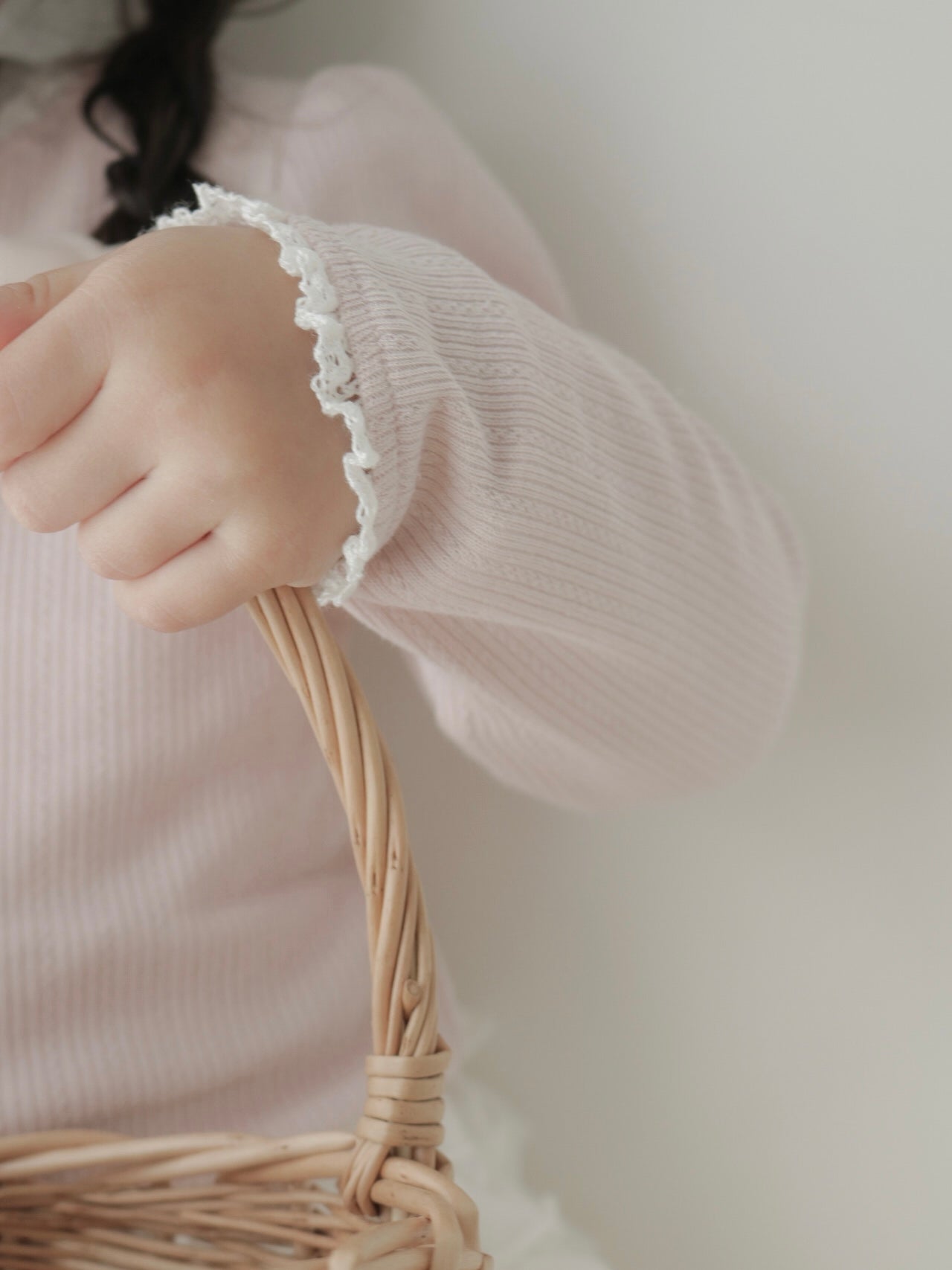 Mable ribbon lace tee