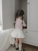 Mable ribbon lace tee