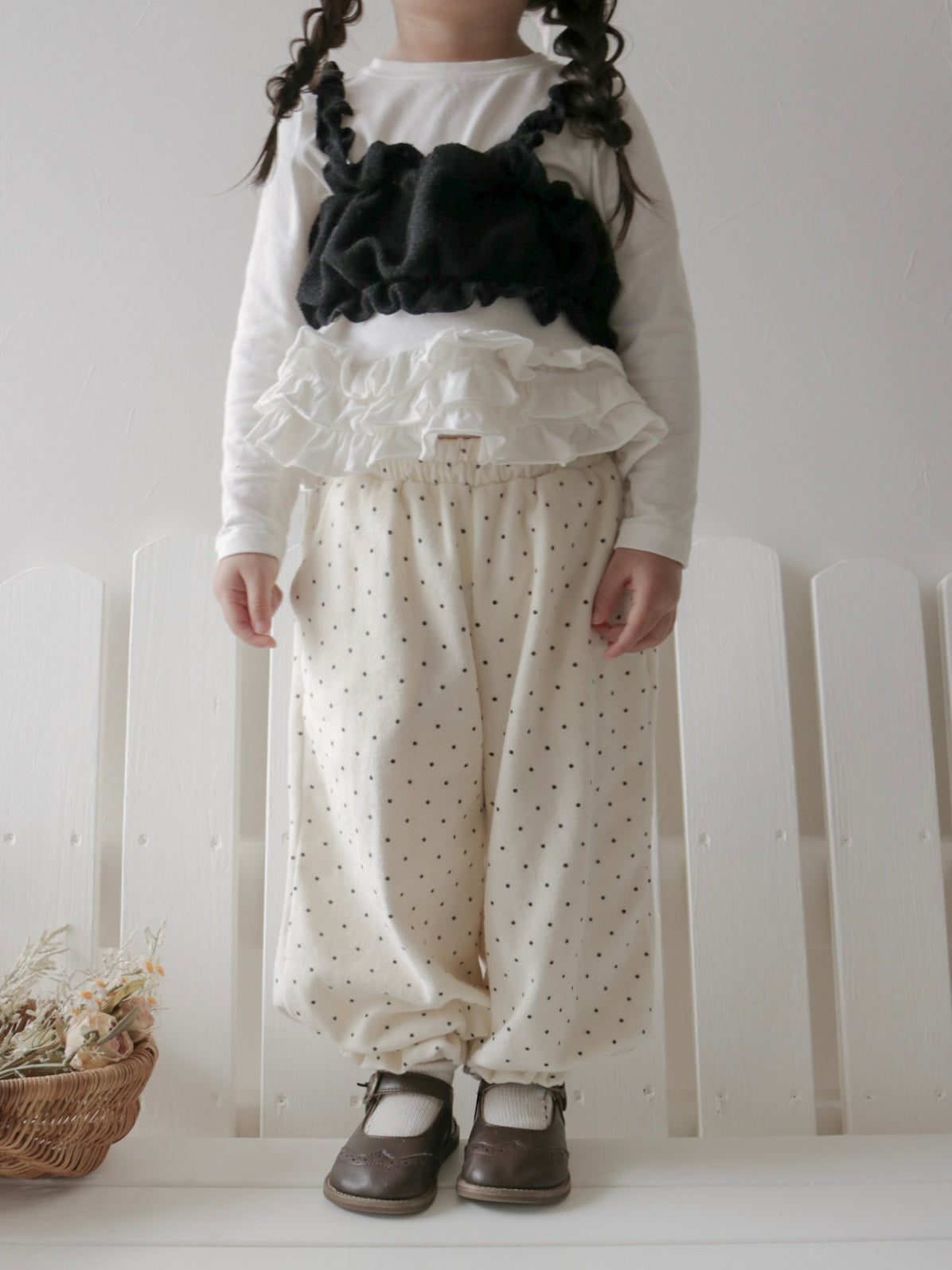 Jerry bonbon frill pants