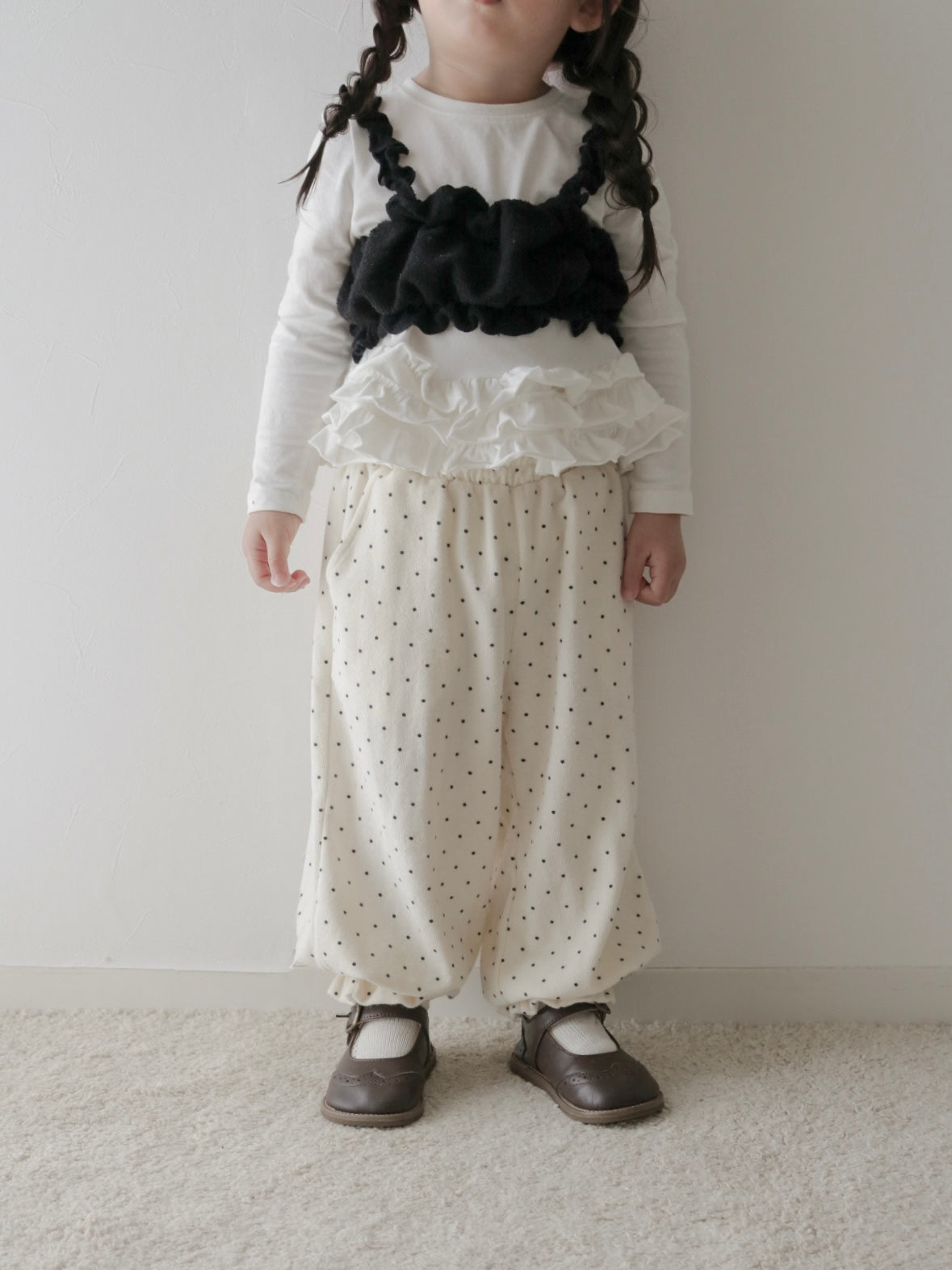 Jerry bonbon frill pants