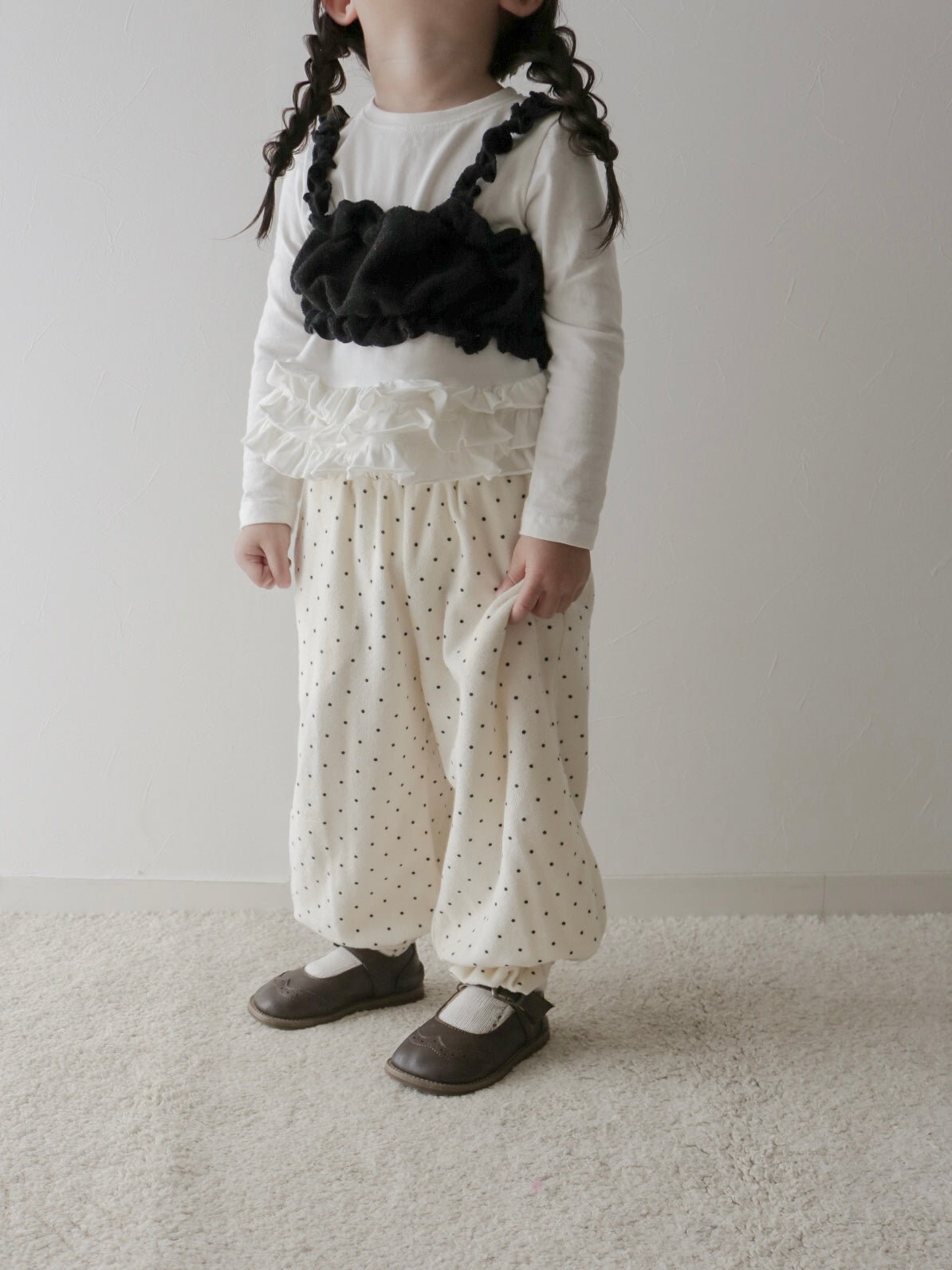 Jerry bonbon frill pants