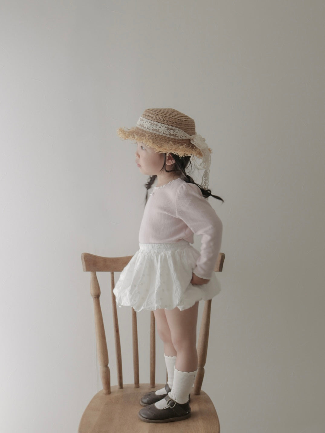 Mable ribbon lace tee