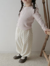 Mable ribbon lace tee