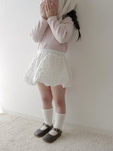 Mable ribbon lace tee