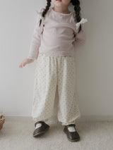 Mable ribbon lace tee