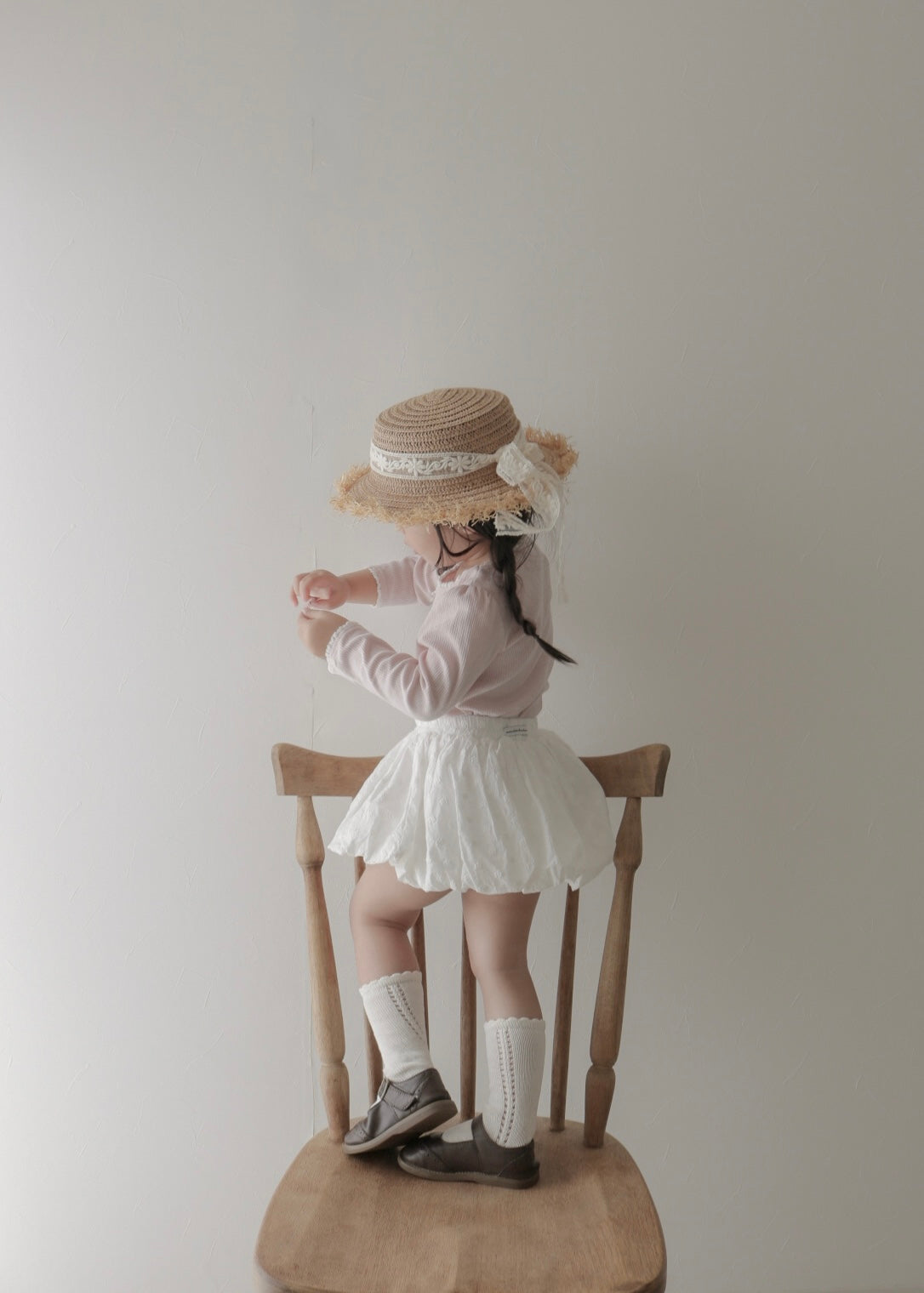 Mable ribbon lace tee