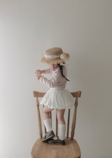 Mable ribbon lace tee