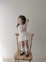 Mable ribbon lace tee