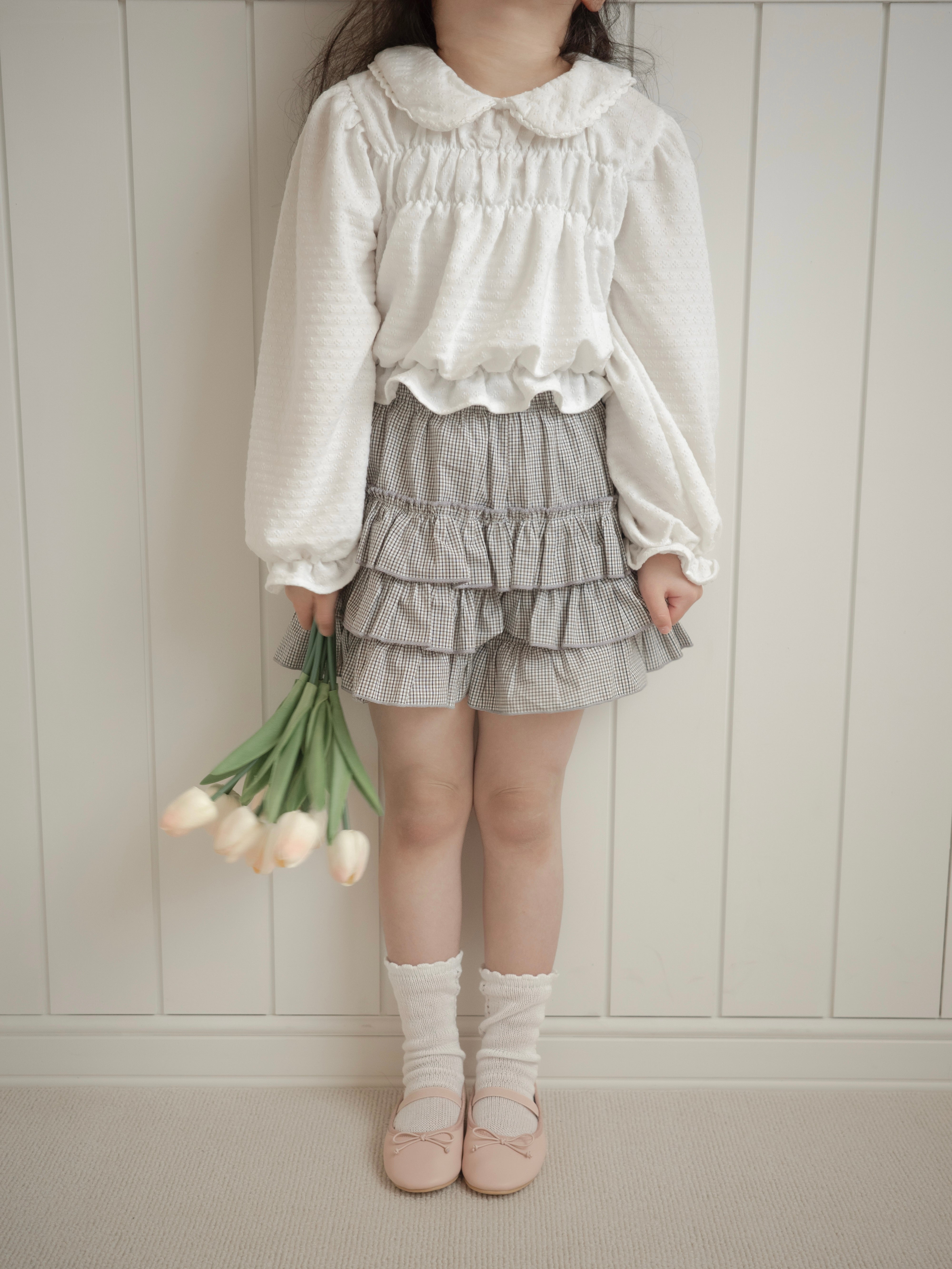 Lulu check cancan pants