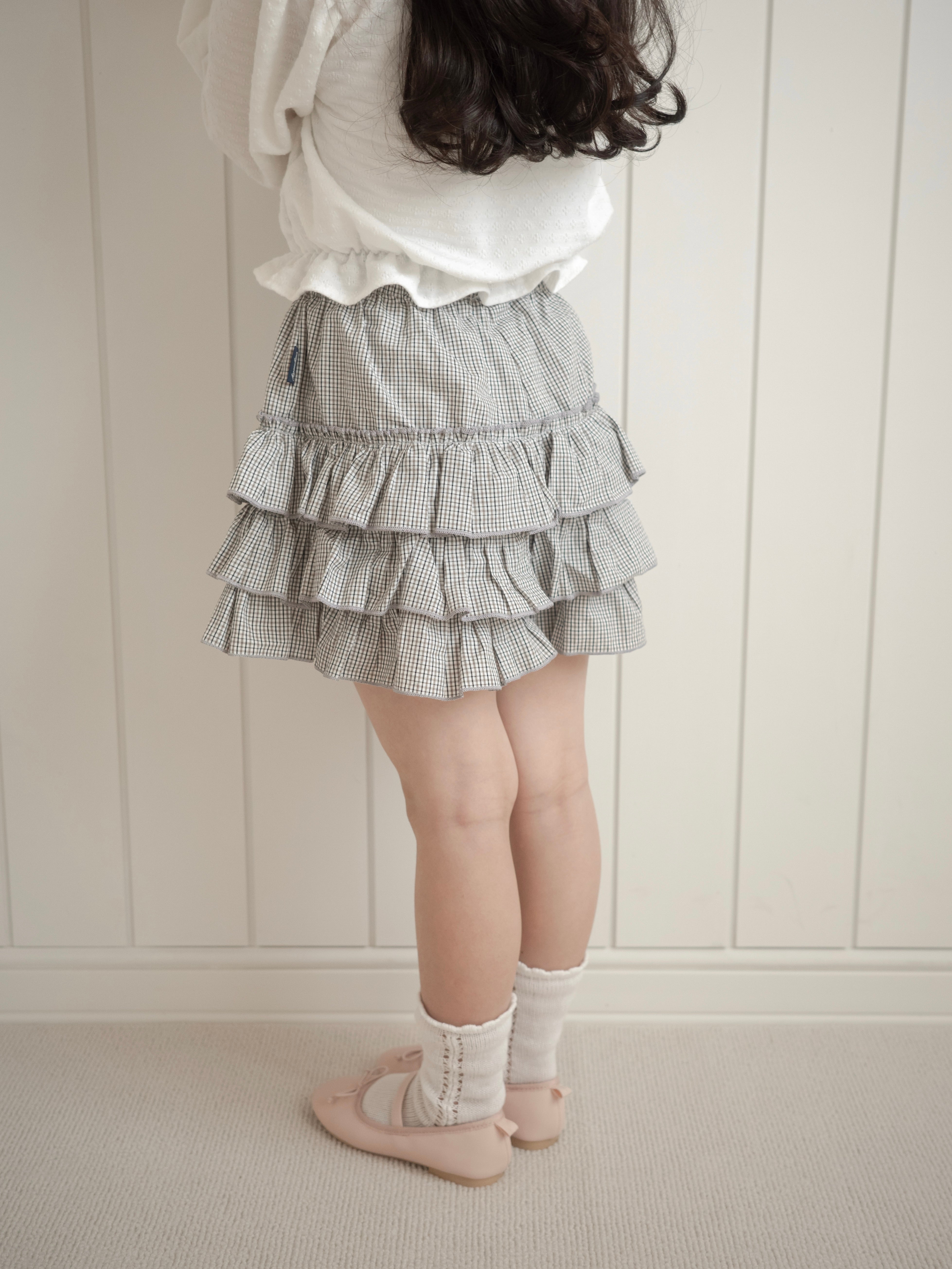 Lulu check cancan pants