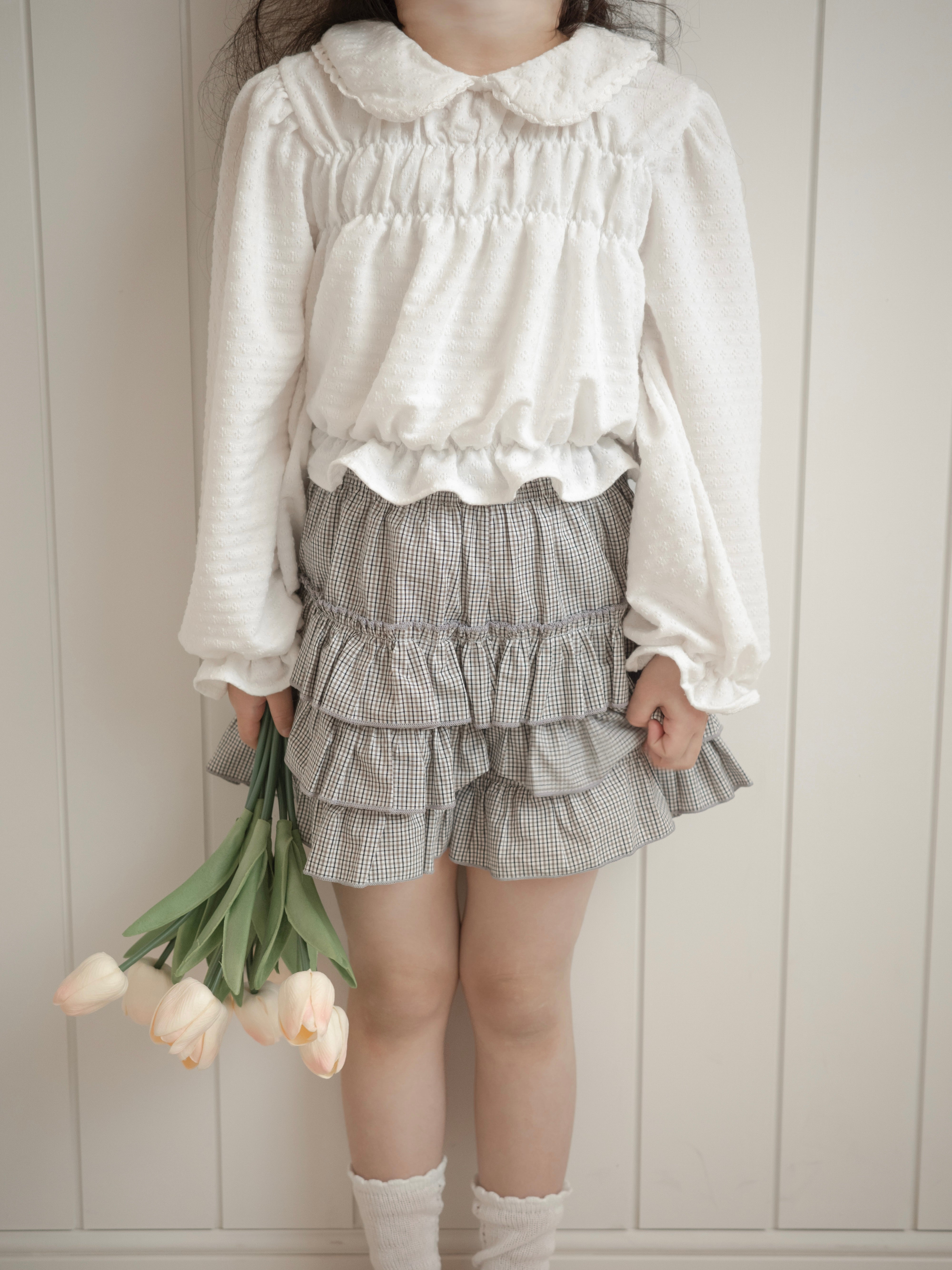 Lulu check cancan pants