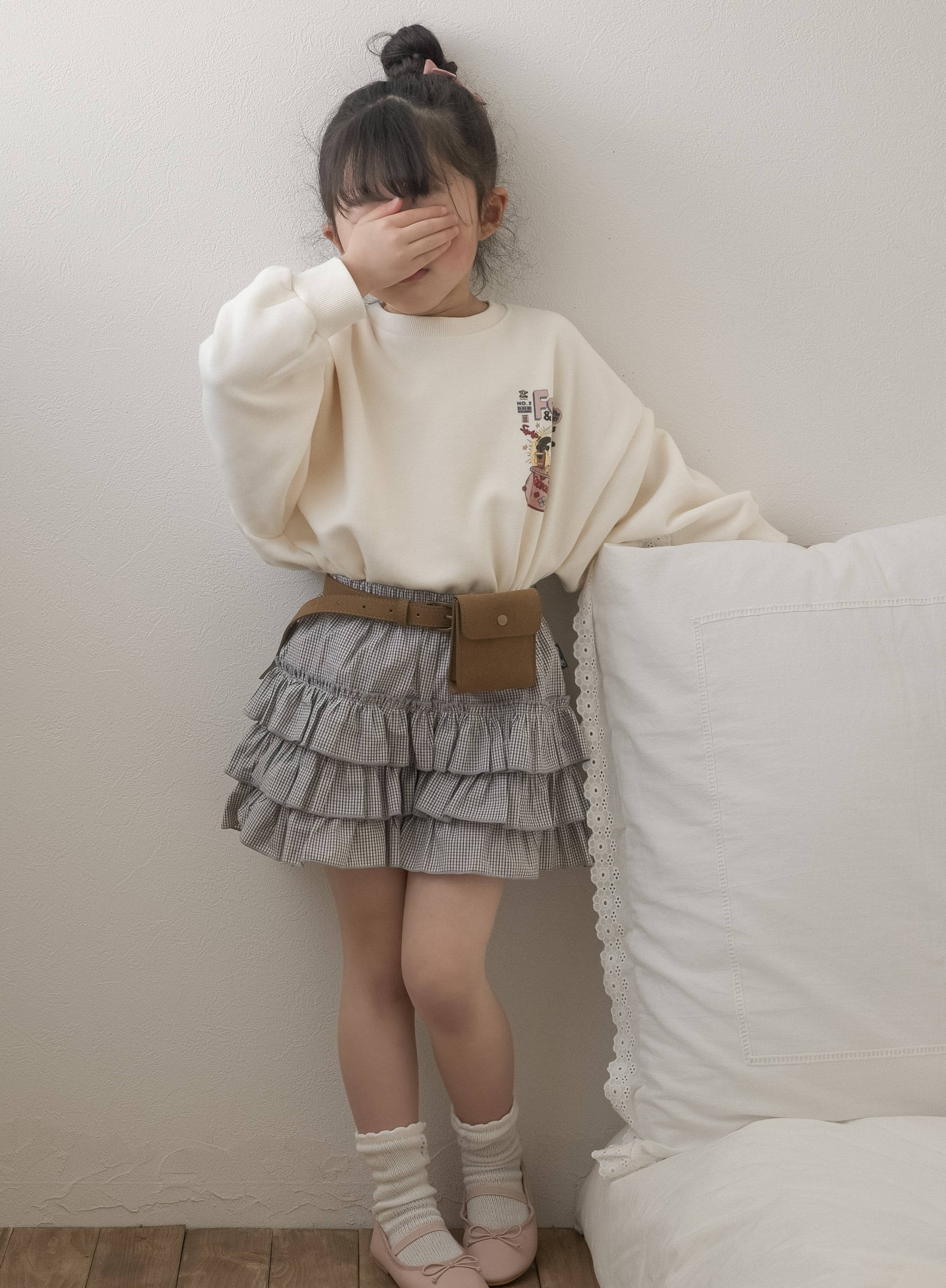 Lulu check cancan pants