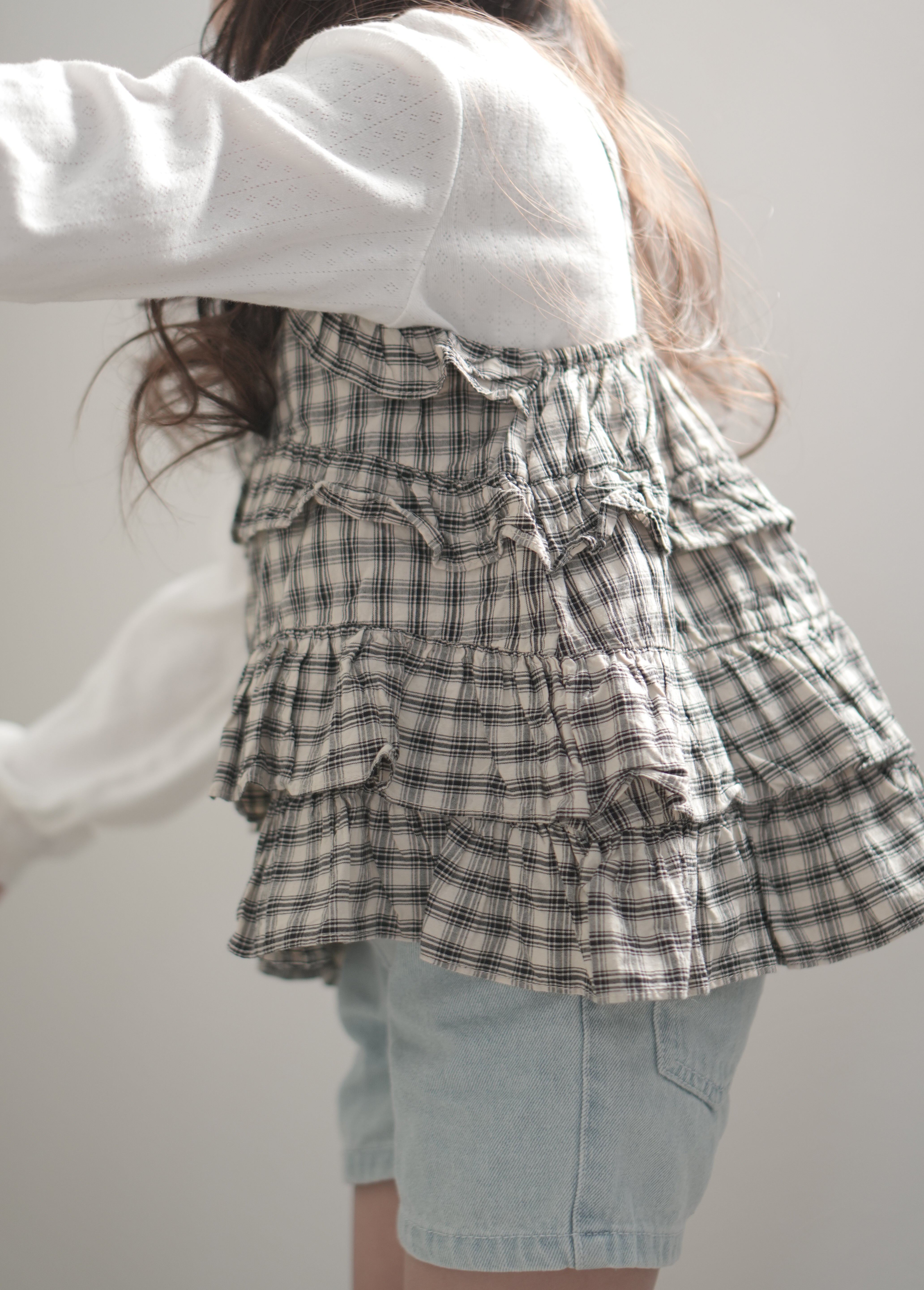 Hash check frill top