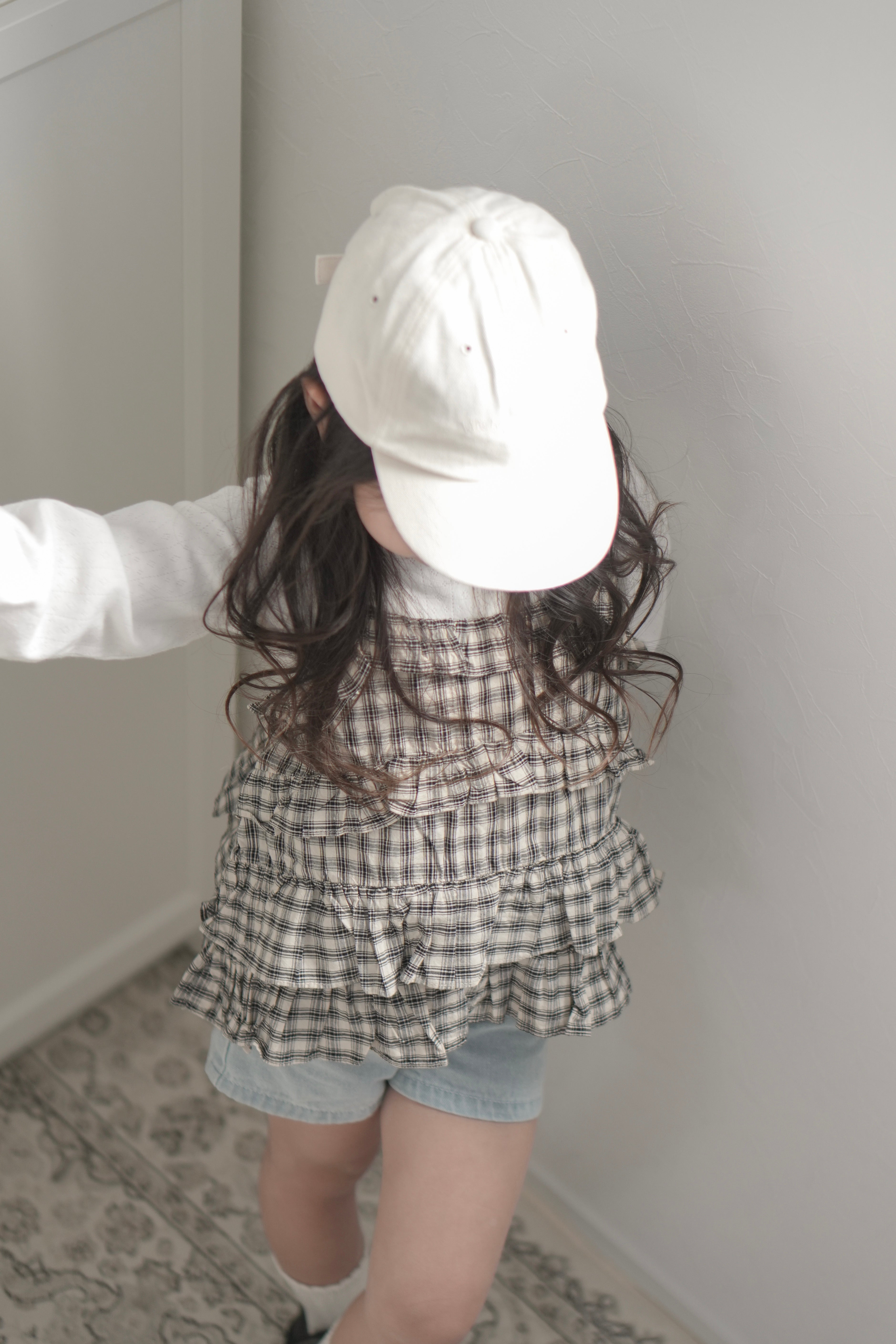 Hash check frill top