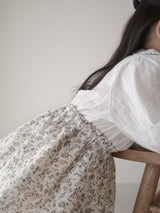 Lace frill blouse