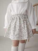 Lace frill blouse